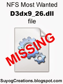 Download D3dx9 26 Dll Missing File For Nfs Most Wanted Game For Free