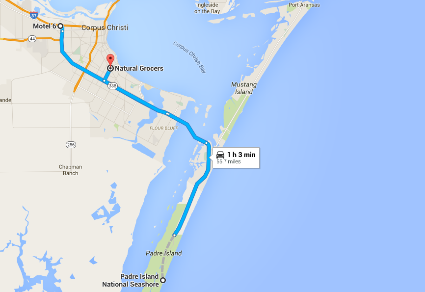 Texas Part 5 Corpus Christi and Padre Island in the Rain