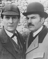 Jeremy Brett and David Burke as Sherlock Holmes and Dr Watson in the Granada Adaptation Jeremy Brett and David Burke as Sherlock Holmes and Dr Watson in the Granada Adaptation