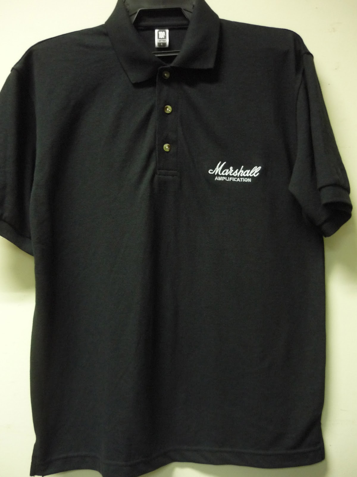 Black Seeds Records MARSHALL AMPLIFICATION Polo Shirt