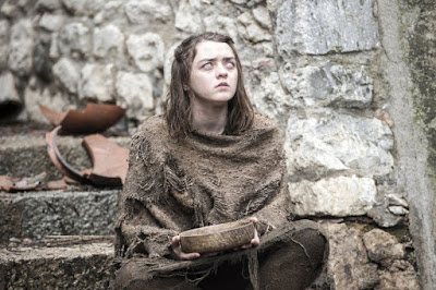 Maisie Williams in Game of Thrones Season 6