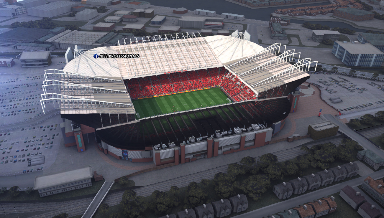 Old Trafford Stadium PES Profesisonals Patch V1