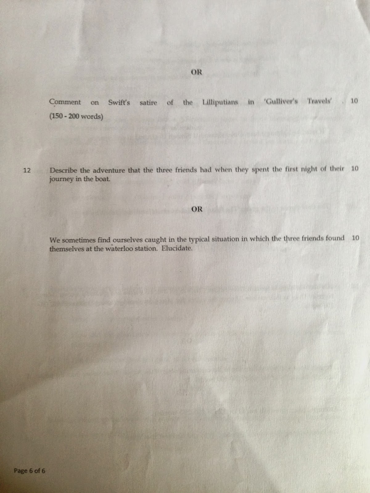 CBSE Grade 9 Tutor English Communicative SA1 Class 9 Question Paper