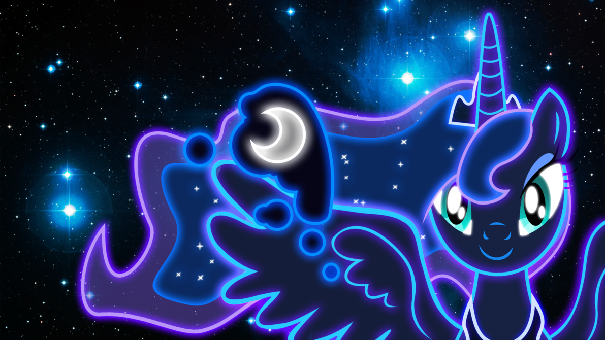 Wallpapers My little pony neon