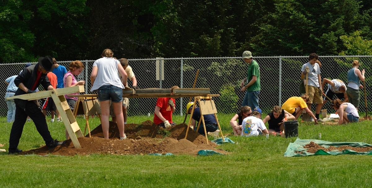 This Week In Pennsylvania Archaeology A Simulated Archaeology Project