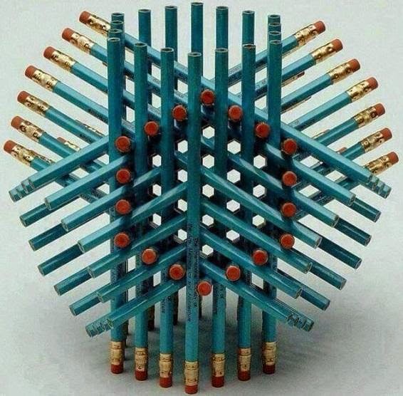 How many pencils in the image ?