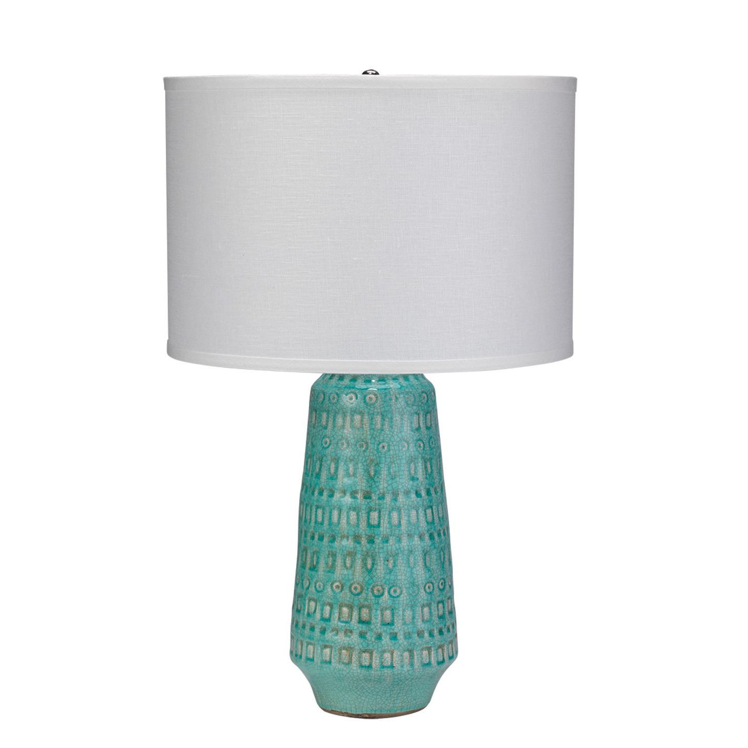 Turquoise Ceramic Lamp