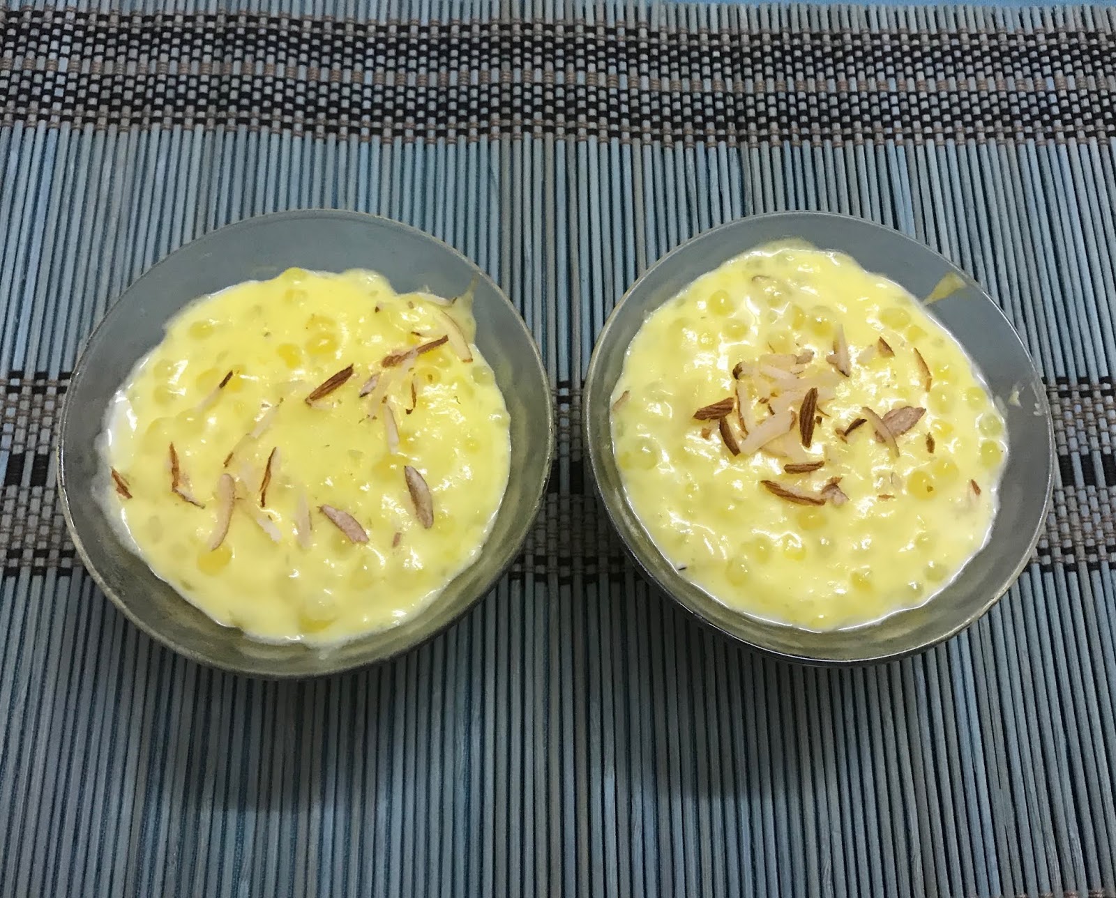 Sabudana Custard Kheer nazia's kitchen