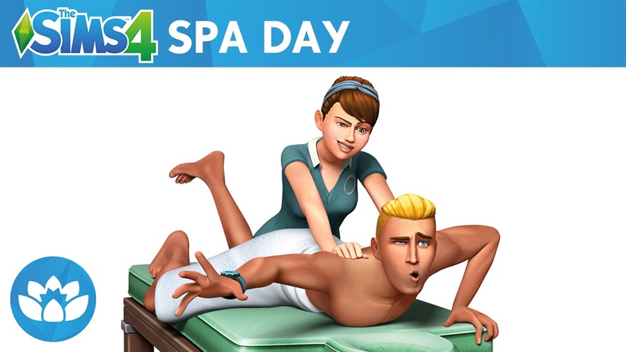The Sims 4 Spa Day Download Poster