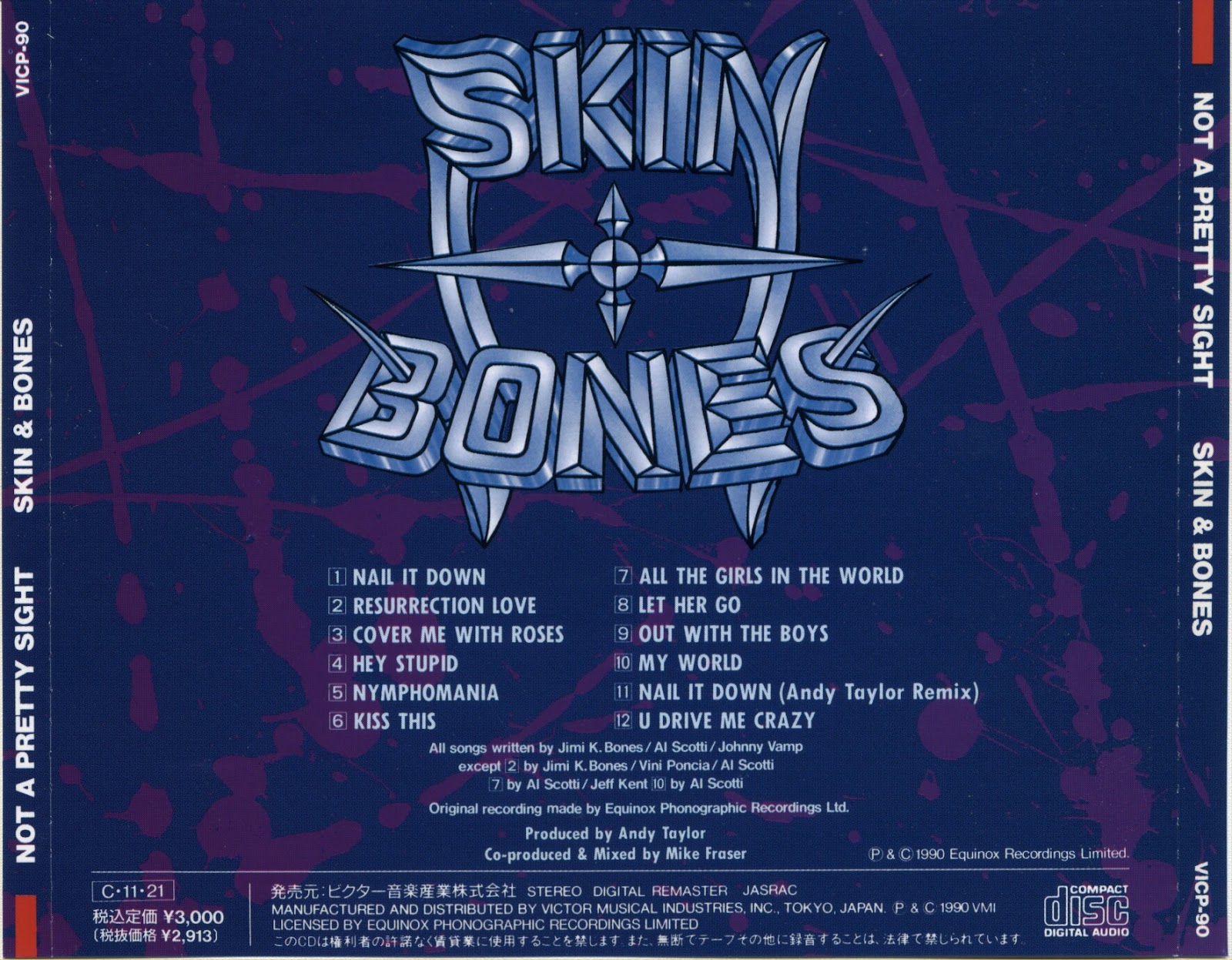 Bone n skin bones. Skin n Bones 1990. Resurrection Bones. Skin n' Bones - 1990 - not a pretty Sight (Japan Edition). Skin and Bone.