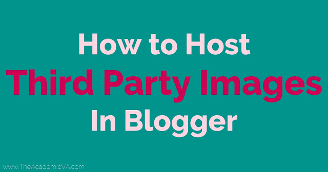 Do you not want to pay for third party image hosting? No worries! Here you will learn to host host third party images in Blogger. It's easy and free to do. This is a great tip for anyone wanting to save some money and use a blogging platform they're comfortable with. Video and written directions both available. 