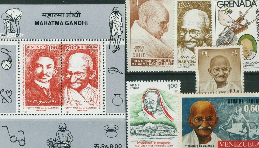 GANDHI STAMPS CLUB Stamp Collection Value is in DECLINE