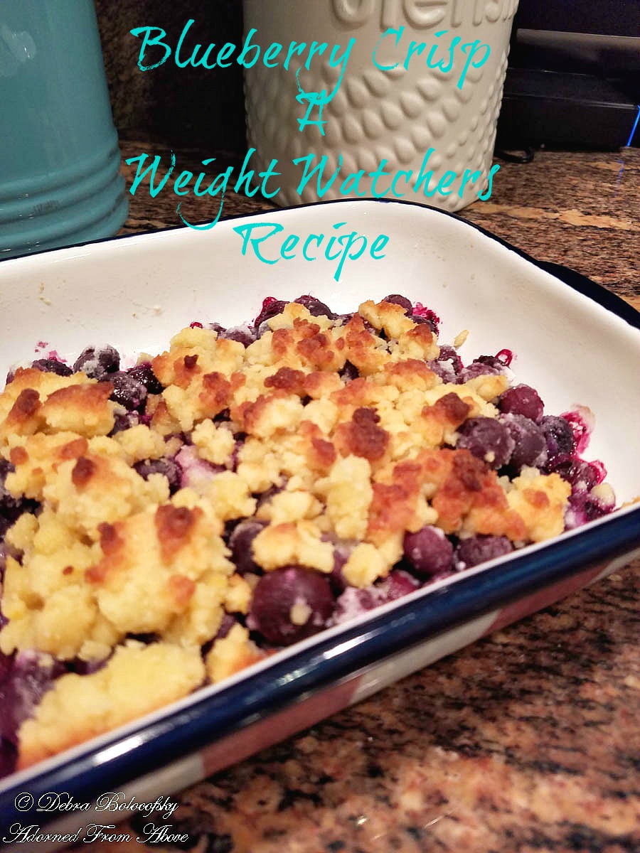 Adorned From Above Blueberry Crisp Weight Watchers Recipe