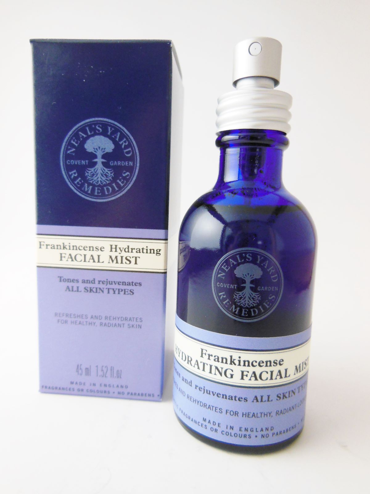 Product Review Neal’s Yard Remedies Frankincense Hydrating Facial Mist