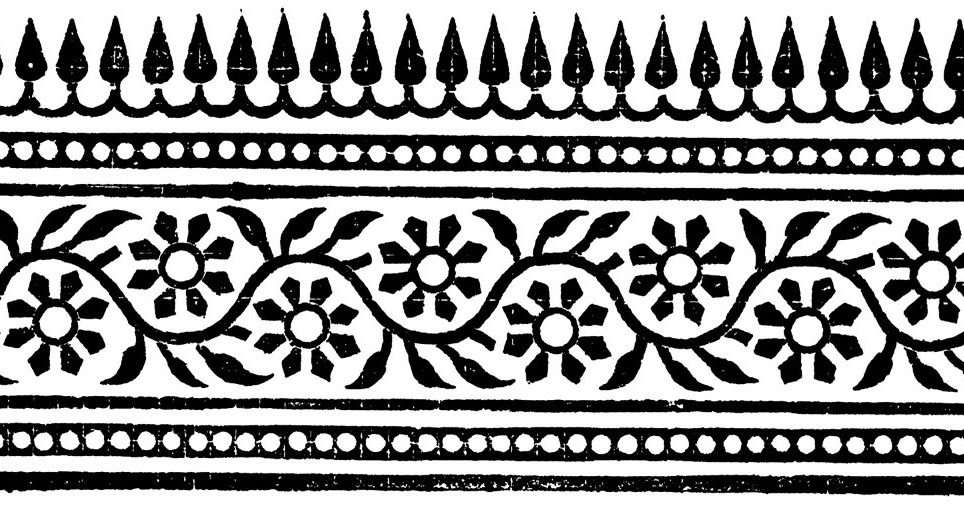 Ленточный орнамент рисунки легкие