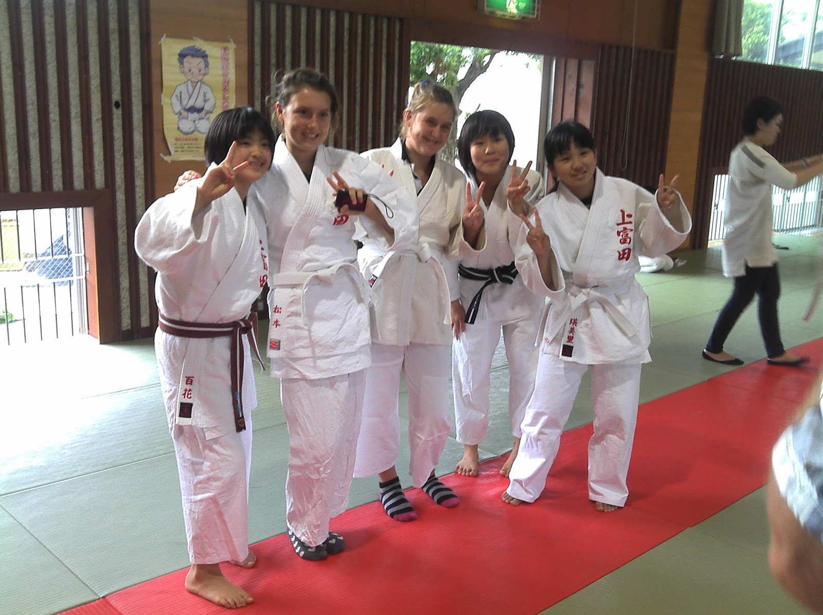 Taminmin College Kamitonda 2013 JUDO in JAPAN