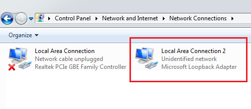 windows loopback adapter windows loopback adapter