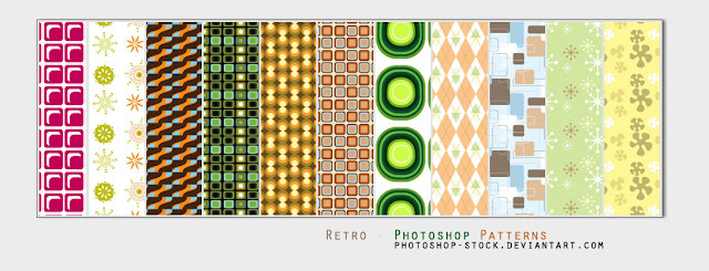 27 Retro Photoshop Patterns