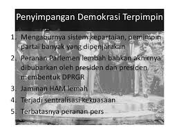 Demokrasi Terpimpin September 2018