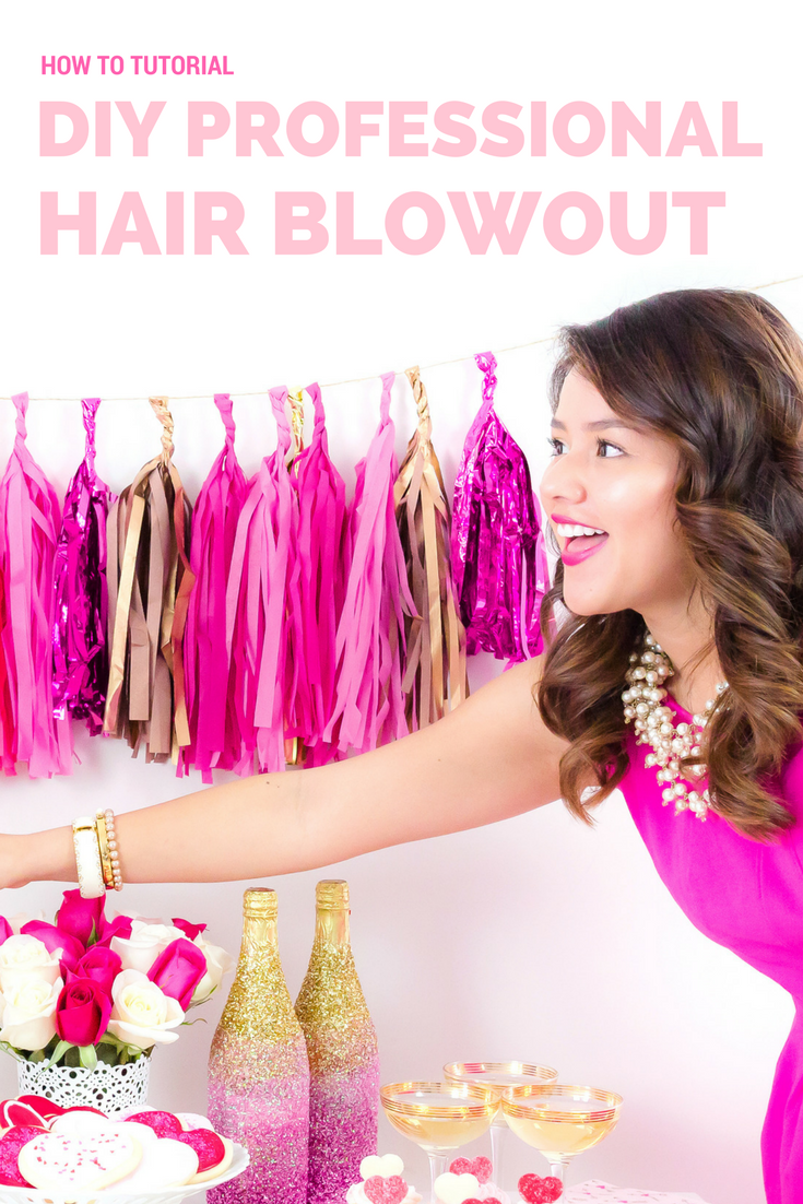 Mommy Blog Expert Diy Hair Blowout Styling Tips Tutorial At