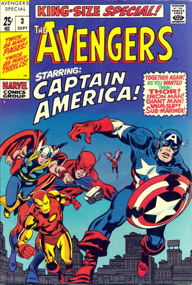 CRIVENS! COMICS & STUFF: CRIVENS' CLASSIC COMIC COVERS: THE AVENGERS ...