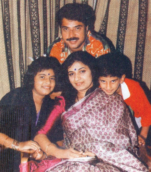 Malayalam Actor Mammootty Family Photos  RealLife Photos