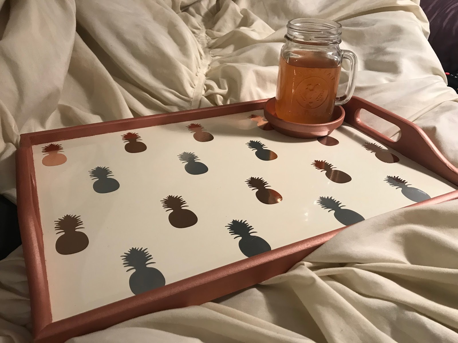 A Little Bit of Everything DIY Bed Tray