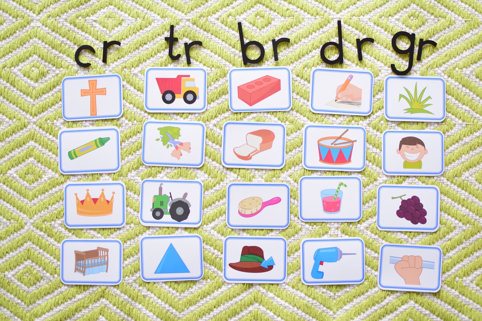 Montessori Inspired Blue Series Learning About Consonant Blends The 