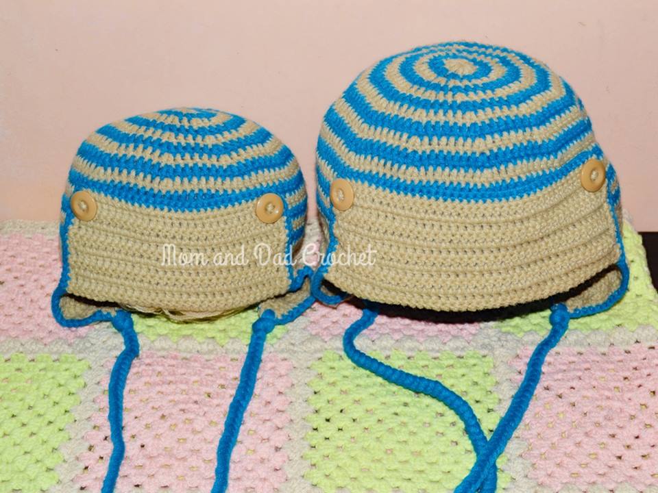 Crochet Aviator Hat Pattern