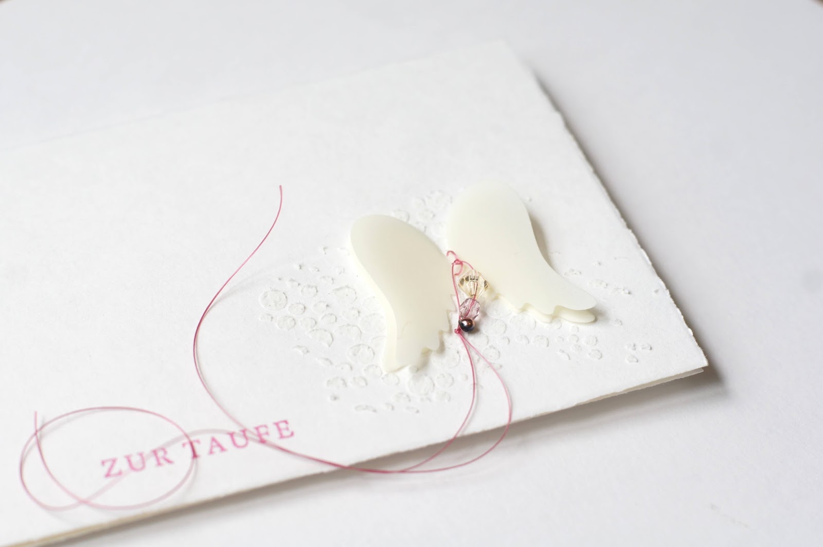 Pusteblume: Taufkarte