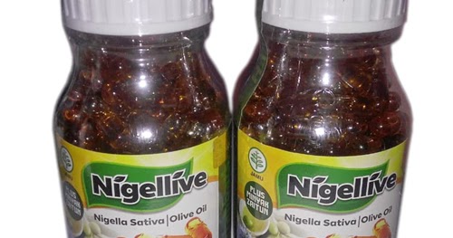 Habbatussauda Plus Zaitun Kapsul Minyak (Nigellive) 210 ...