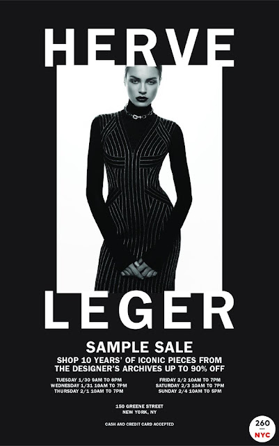 sample sale Herve Leger sample sale Herve Leger