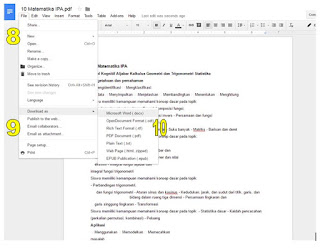 Convert PDF To Word Menggunakan Google Drive