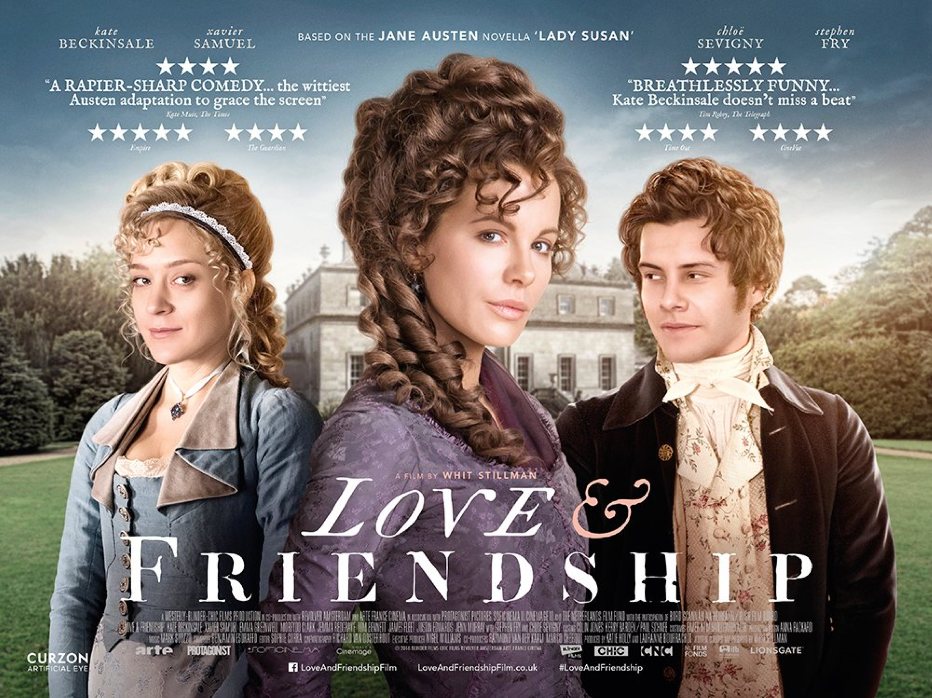 Regency Delight Jane Austen, etc. Movie Review Love & Friendship (2016)