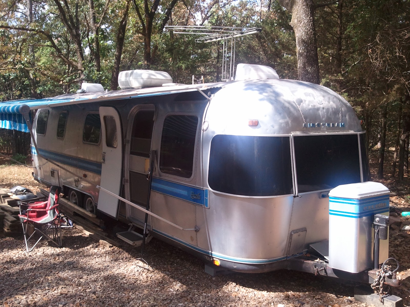 The Moore Homestead Septic System, Driveway, Airstream, and Barn
