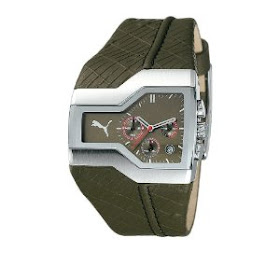 puma leather watch
