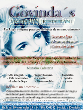 Visite el Restaurante Vegetariano Govindas de manta