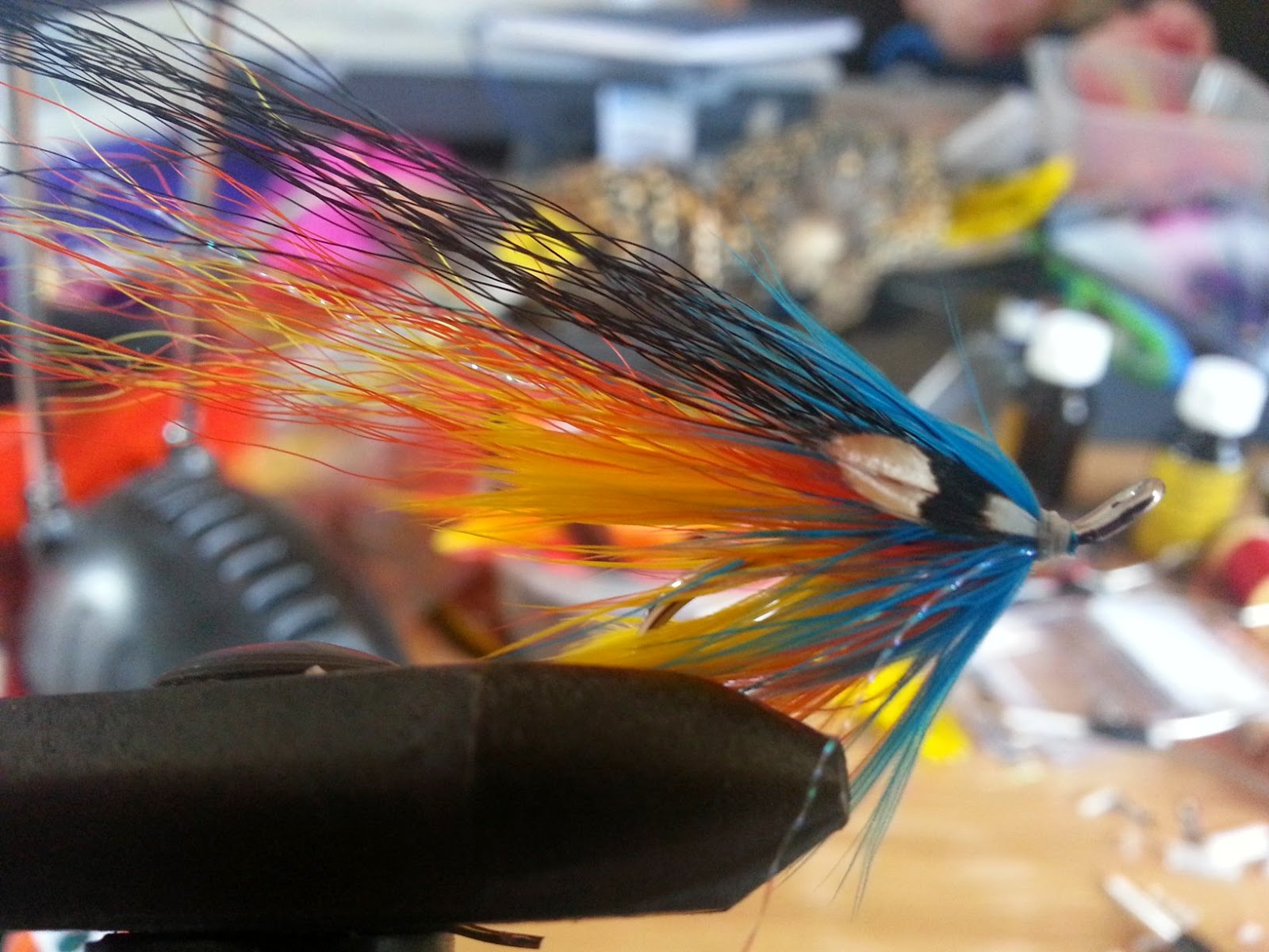 Salmon Fly How Do I Tie / How To Tie A Kinermony Killer Flamethrower