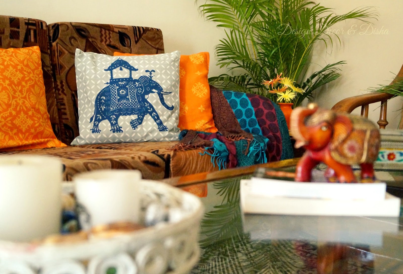 Tickled by Inspirations... Home Tour Residence of Disha from Design