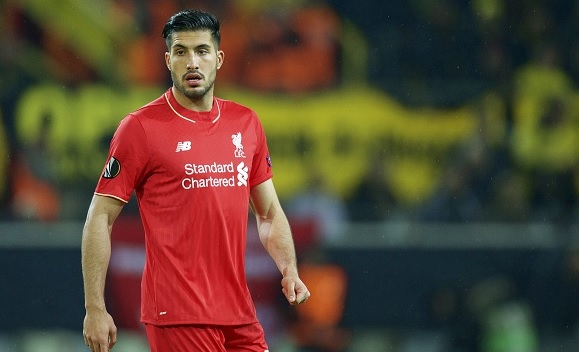 Liverpool midfielder Emre Can returns to training from ankle injury