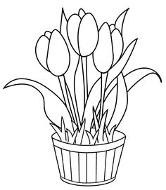 el mundo seredipity tulipanes para bordar tulipanes para colorear