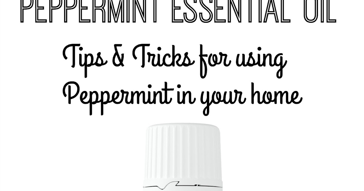 Living Wholly Day 2 Using Peppermint Essential Oil
