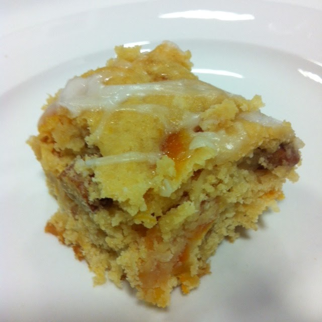 Apricot Slice with Lemon Icing Laws of the Kitchen