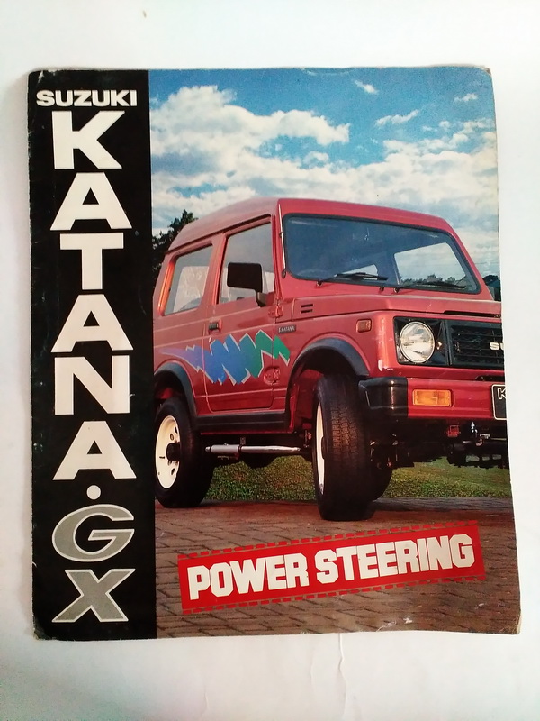 Djejak Masa: Brosur SUZUKI KATANA GX