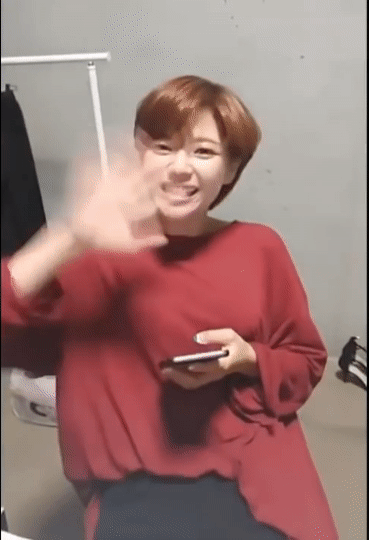 모모 따라하는 멤버들 ㅋ