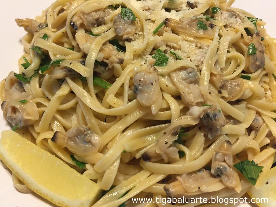 Casa Baluarte Filipino Recipes Linguine with Clams Recipe