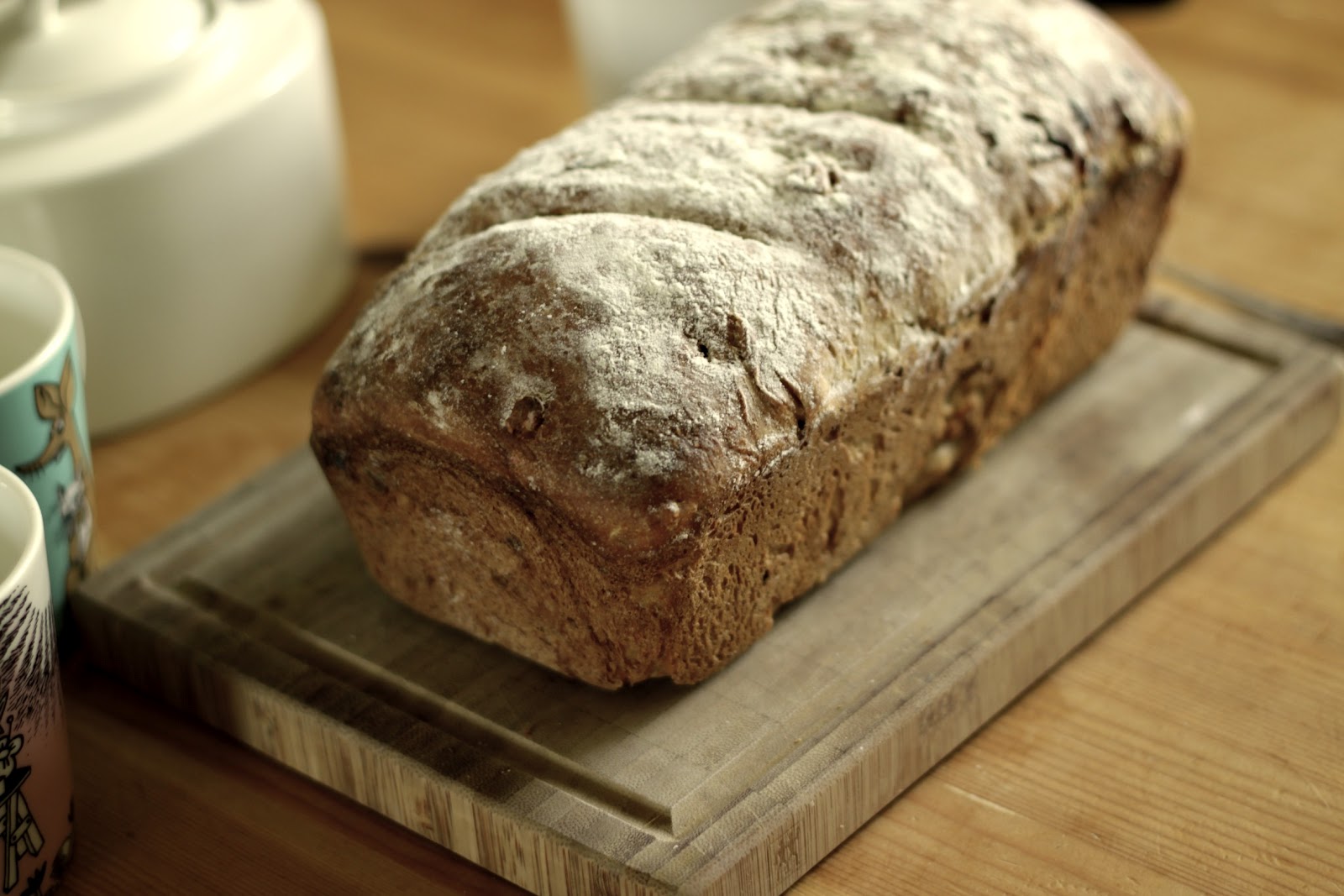 fresh and kind joey's fruit & nut spelt loaf