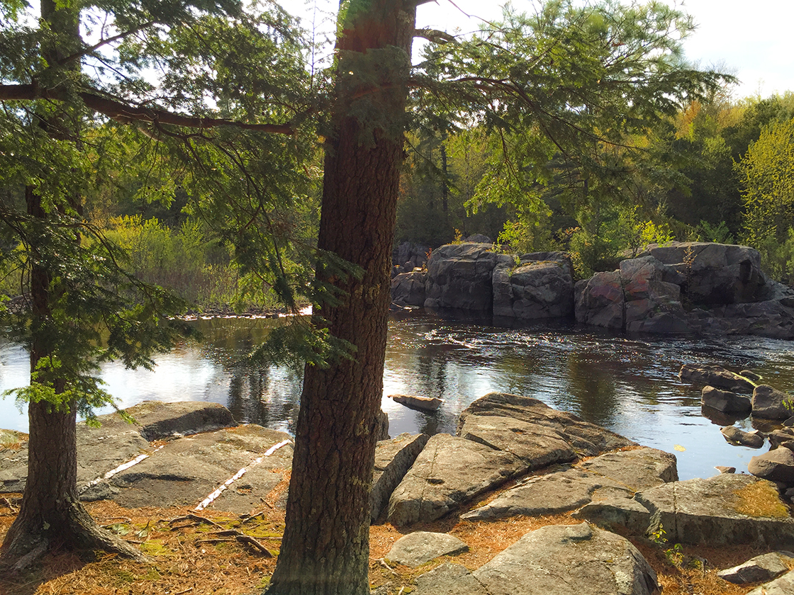 The Wisconsin River on the Grandfather Falls Segment of the Ice Age National Trail