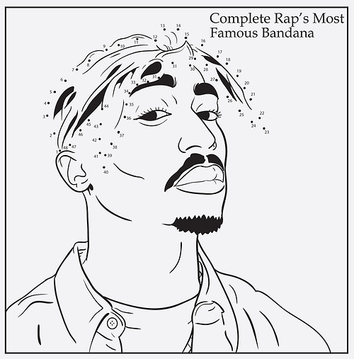 DYWYHSM: COLOR YOUR RAPPER - A COLORING BOOK