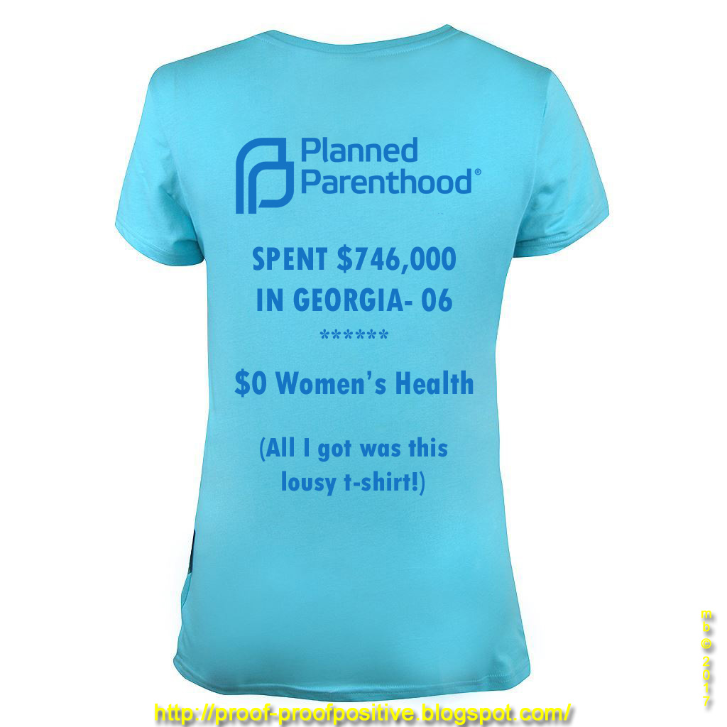 Proof Positive TShirts Would Have Been More Cost Effective